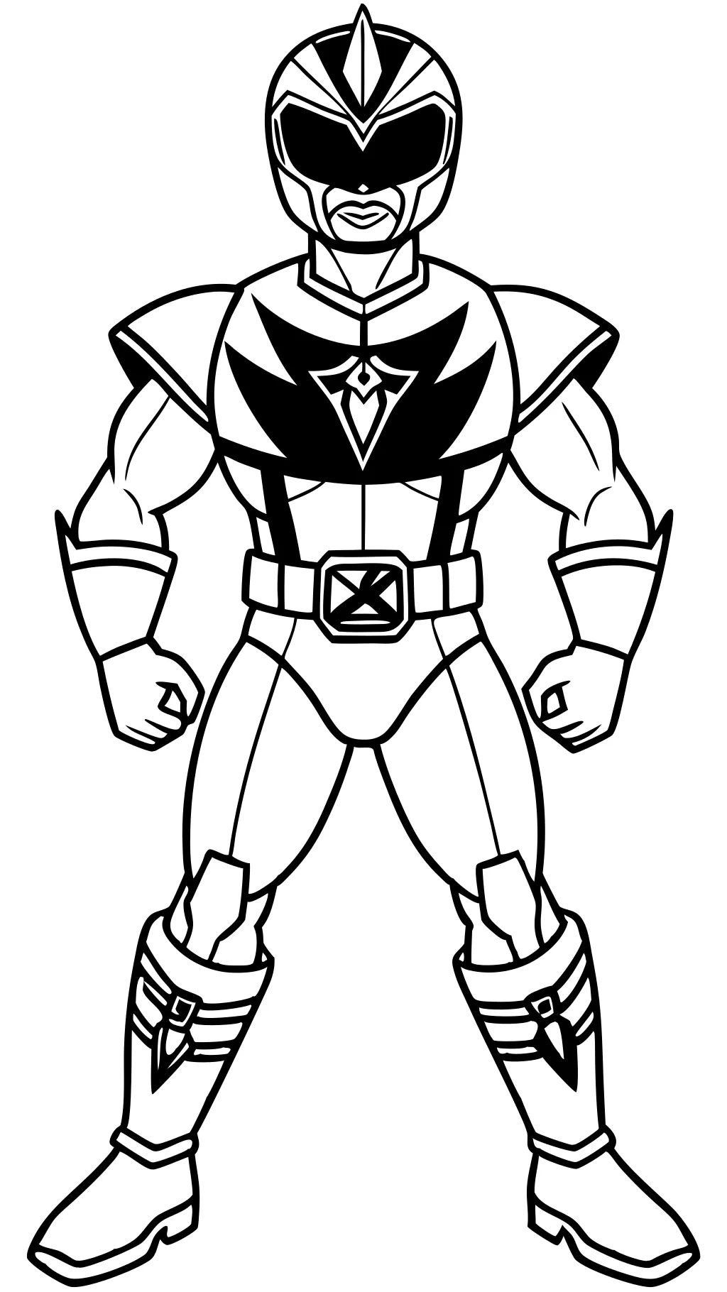 power rangers printable coloring pages